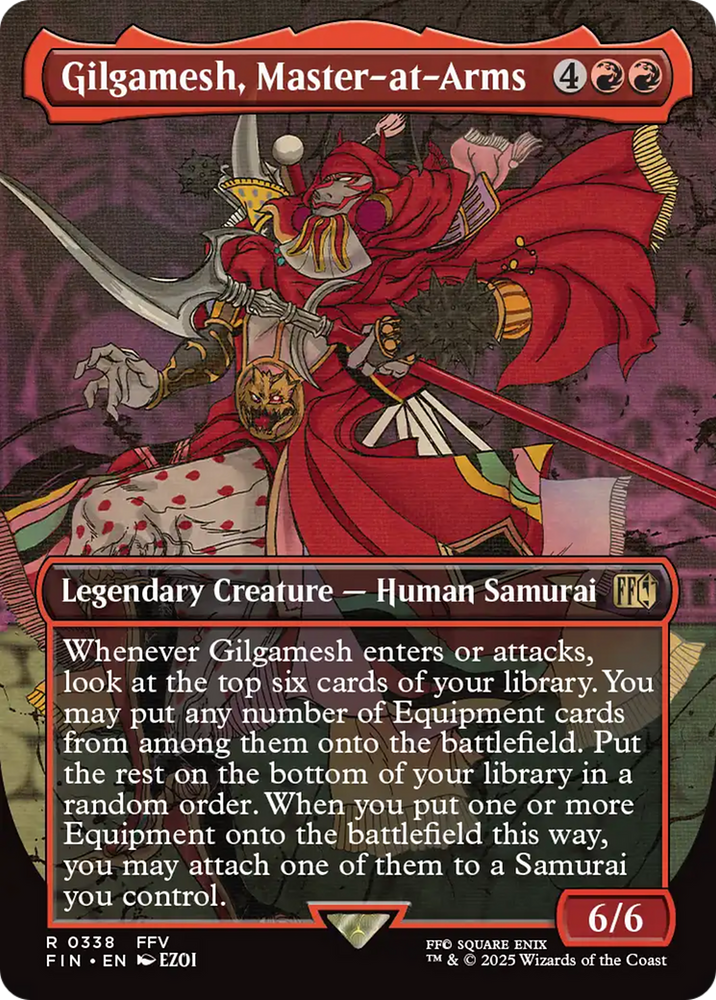Gilgamesh, Master-at-Arms (Borderless) [FINAL FANTASY]