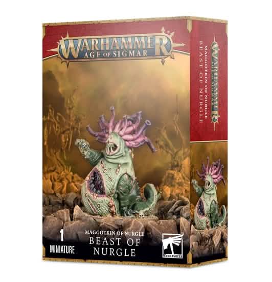 WARHAMMER AGE OF SIGMAR MAGGOTKIN OF NURGLE: BEAST OF NURGLE