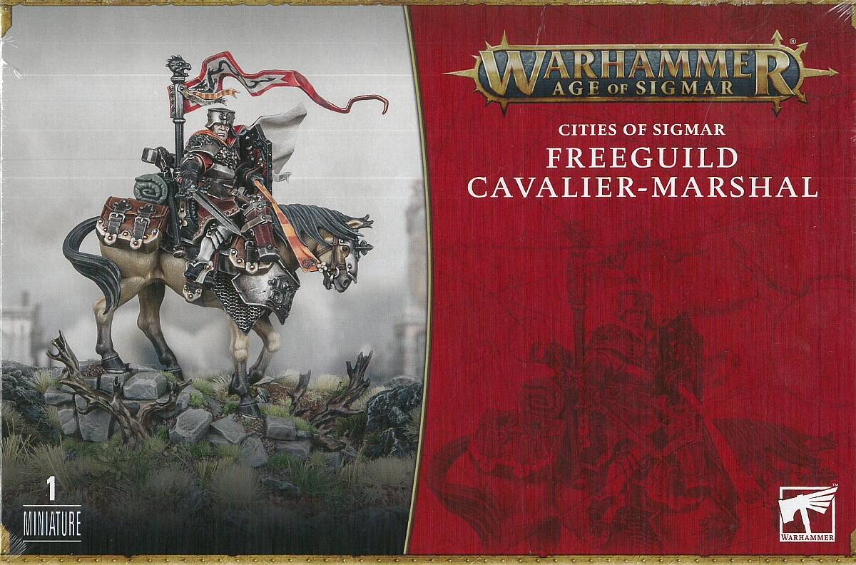 WARHAMMER: AGE OF SIGMAR C/O/S: FREEGUILD CAVALIER MARSHAL