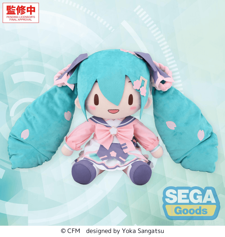 FUWA PETIT "HATSUNE MIKU" NEW SEMESTER PLUSH (LL)