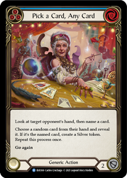 Pick a Card, Any Card (Blue) [EVR169] (Everfest)  1st Edition Normal