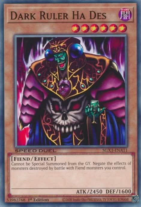 Dark Ruler Ha Des [SGX3-ENA11] Common