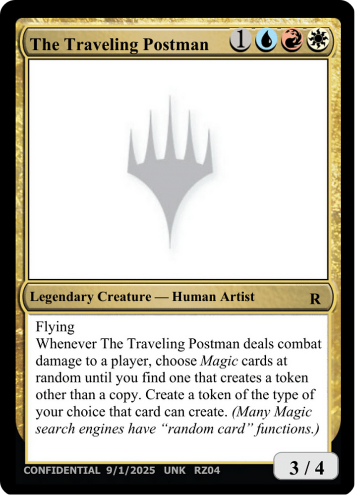 The Traveling Postman [Unknown Event]