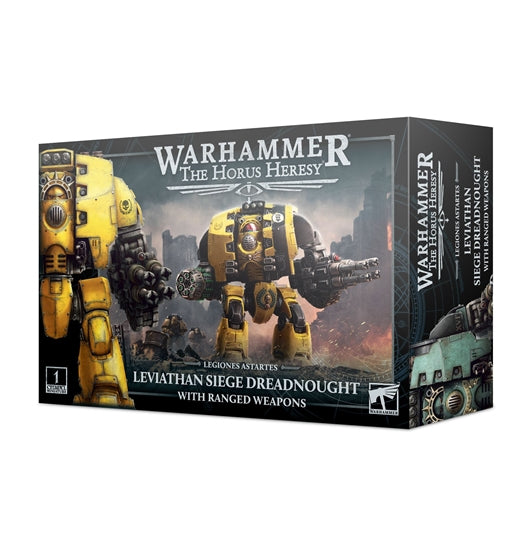 WARHAMMER: THE HORUS HERESY LEVIATHAN DREADNOUGHT + RANGED WEA