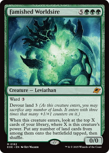 Famished Worldsire [Edge of Eternities]