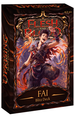 Flesh and Blood (FAB) Uprising Blitz Deck Fai