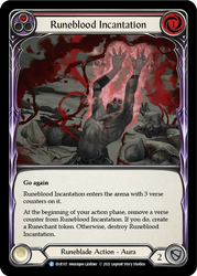 Runeblood Incantation (Red) [EVR107] (Everfest)  1st Edition Normal
