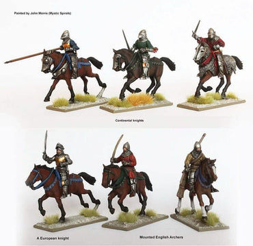 Mounted Agincourt Knights 1415-29