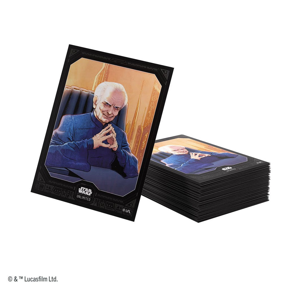 GAMEGENIC STAR WARS: UNLIMITED SLEEVES - SECRETS OF POWER: CHANCELLOR PALPATINE