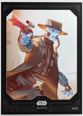 GAMEGENIC STAR WARS UNLIMITED PREMIUM ART SLEEVES CAD BANE