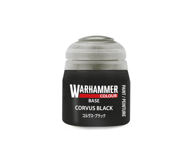 WARHAMMER COLOUR CORVUS BLACK 12ML
