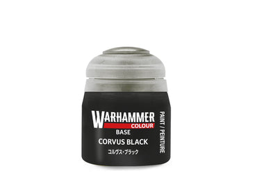 WARHAMMER COLOUR CORVUS BLACK 12ML