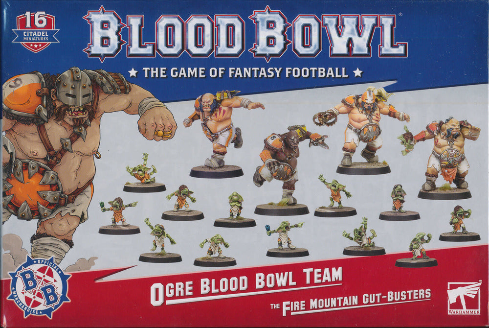 BLOOD BOWL: OGRE TEAM FIRE MOUNTAIN GUT BUSTERS