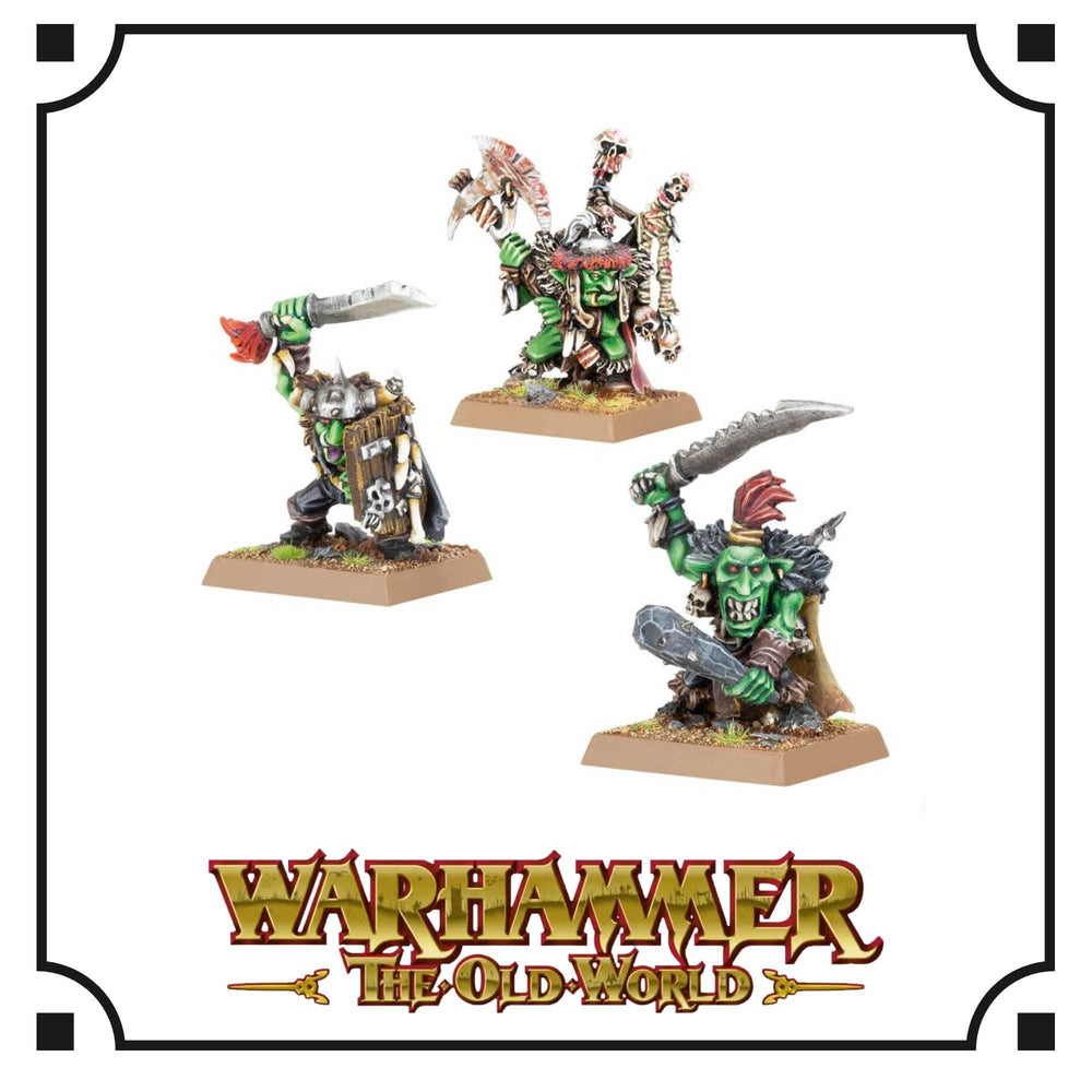 WARHAMMER: THE OLD WORLD GOBLIN BOSSES