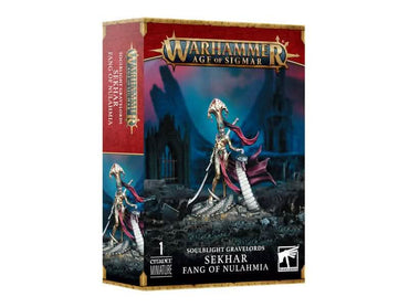 WARHAMMER: AGE OF SIGMAR: SOULBLIGHT GRAVELORDS: SEKHAR FANG OF NULAHMIA