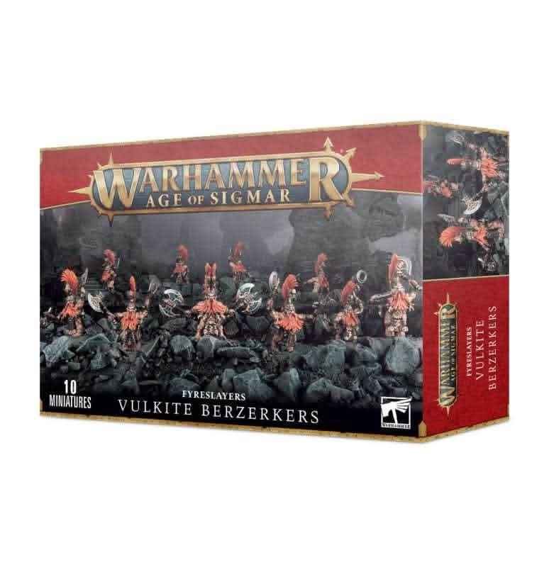 WARHAMMER AGE OF SIGMAR FYRESLAYERS: VULKITE BERZERKERS