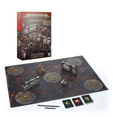 WARHAMMER: AGE OF SIGMAR: FIRE & JADE GAMING PACK