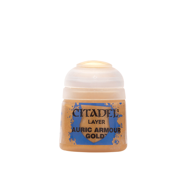 WARHAMMER COLOUR LAYER AURIC ARMOUR GOLD 12ML
