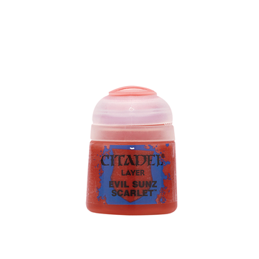 WARHAMMER COLOUR LAYER EVIL SUNZ SCARLET 12ML