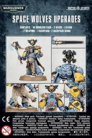 WARHAMMER 40,000 SPACE WOLVES PRIMARIS UPGRADES