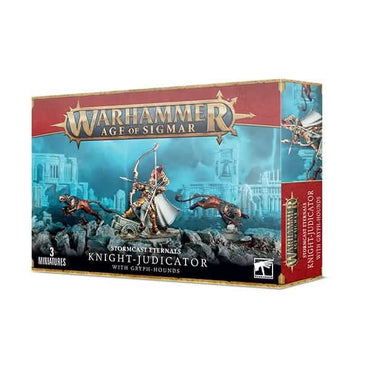WARHAMMER: AGE OF SIGMAR STORMCAST ETERNALS KNIGHT-JUDICATOR WITH GRYPH-HOUNDS