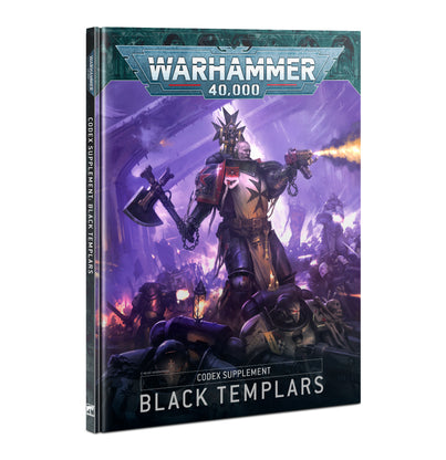 WARHAMMER 40,000 BLACK TEMPLARS CODEX SUPPLEMENT HARDBACK