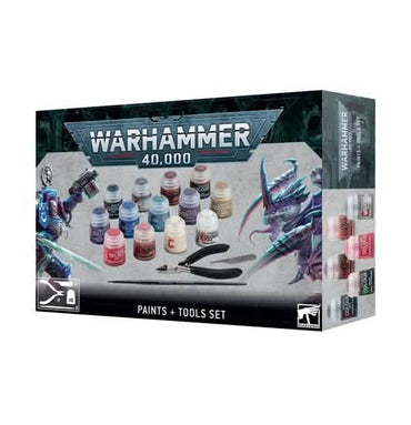 WARHAMMER 40,000: PAINT AND TOOLS SET