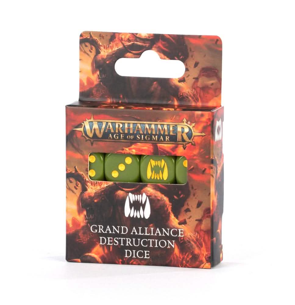 WARHAMMER: AGE OF SIGMAR: GRAND ALLIANCE DESTRUCTION DICE