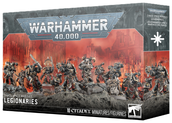 WARHAMMER 40,000 CHAOS SPACE MARINES LEGIONARIES