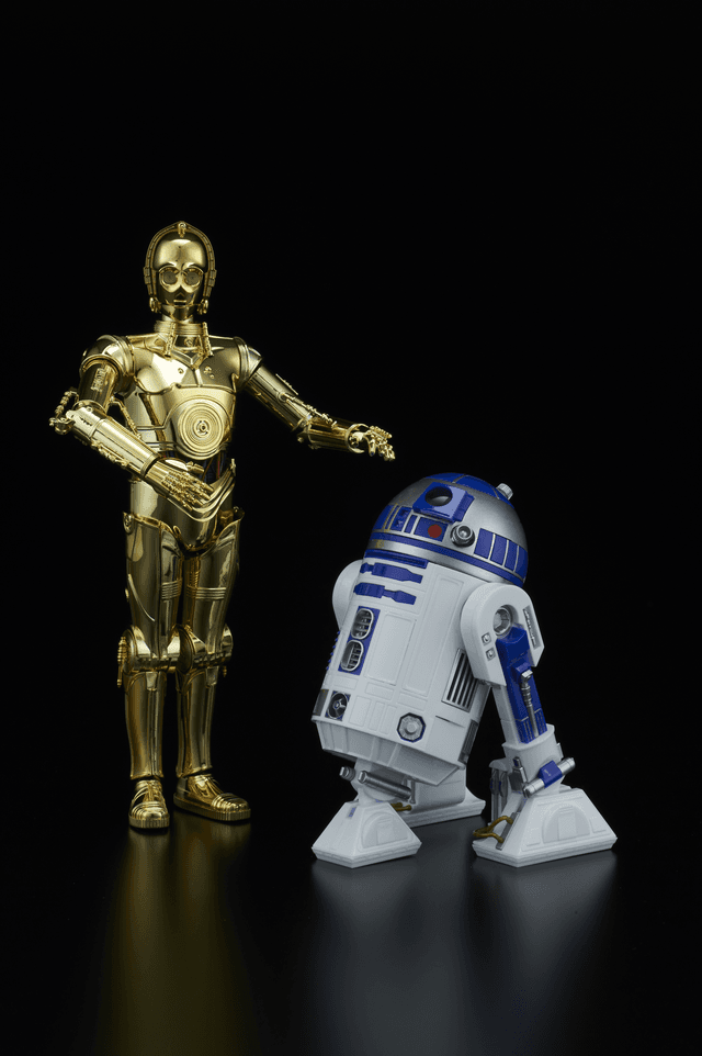 BANDAI 1/12 C-3PO & R2-D2