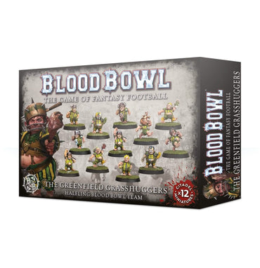 BLOOD BOWL THE GREENFIELD GRASSHUGGERS / HALFLING TEAM