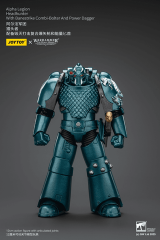 JOYTOY ALPHA LEGION HEADHUNTER WITH BANESTRIKE COMBI-BOLTER AND POWER DAGGER