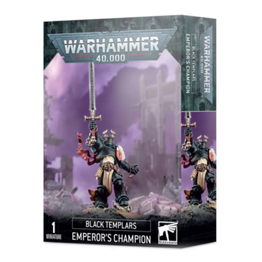 WARHAMMER 40,000 BLACK TEMPLARS EMPERORS CHAMPION