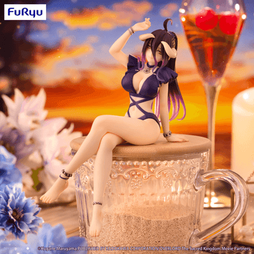 OVERLORD NOODLE STOPPER FIGURE -ALBEDO SWIMSUIT DARK PURPLE COLOR VER.-