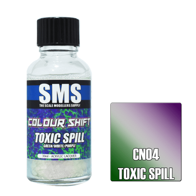 SMS COLOUR SHIFT CHAMELEON TOXIC SPILL (GREEN/WHITE/PURPLE) 30ML