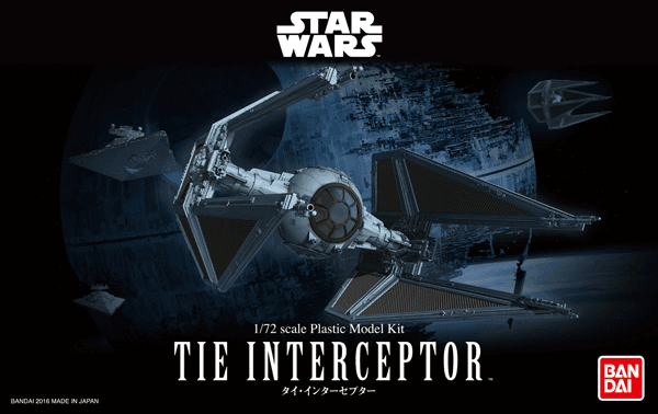 BANDAI 1/72 TIE INTERCEPTOR