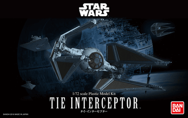 BANDAI 1/72 TIE INTERCEPTOR