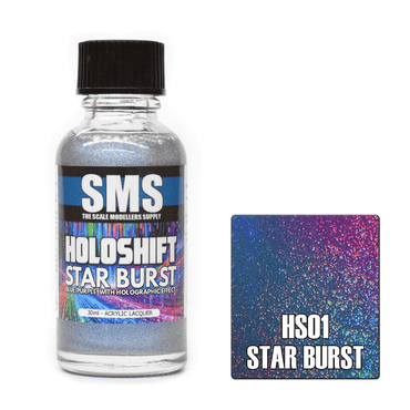 SMS HOLOSHIFT STAR BURST (BLUE/PURPLE/HOLO) 30ML