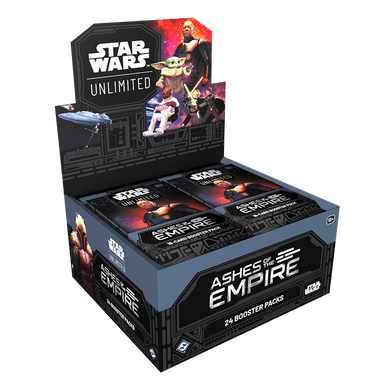 STAR WARS UNLIMITED ASHES OF THE EMPIRE BOOSTER BOX PRE ORDER ^ JULY 17