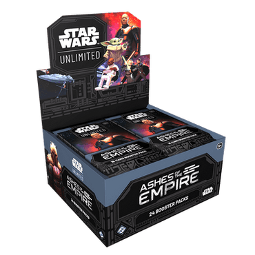 STAR WARS UNLIMITED ASHES OF THE EMPIRE BOOSTER BOX PRE ORDER ^ JULY 17