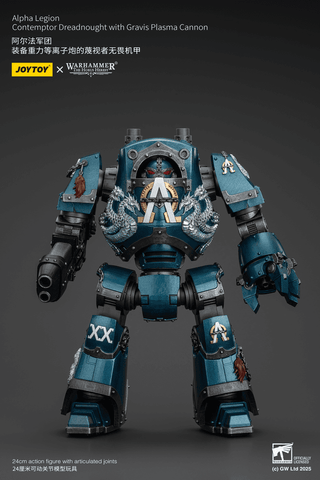 JOYTOY ALPHA LEGION CONTEMPTOR DREADNOUGHT WITH GRAVIS PLASMA CANNON