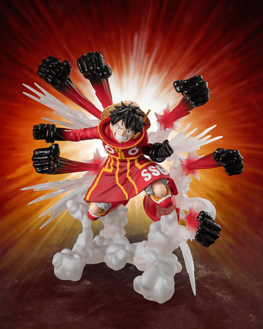 FIGUARTSZERO [EXTRA BATTLE] MONKEY.D.LUFFY -GUM-GUM HAWK GATLING- "ONE PIECE", TAMASHII NATIONS