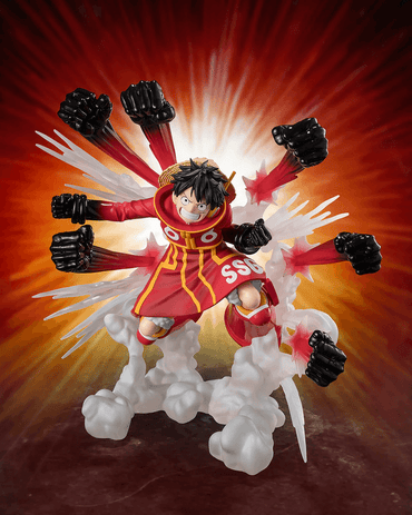 FIGUARTSZERO [EXTRA BATTLE] MONKEY.D.LUFFY -GUM-GUM HAWK GATLING- "ONE PIECE", TAMASHII NATIONS