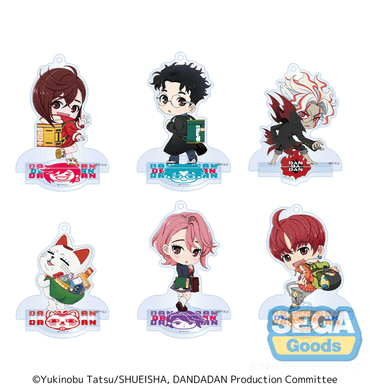 TV ANIME DAN DA DAN CHIBI ACRYLIC KEYCHAIN STAND (6PC PER BOX)