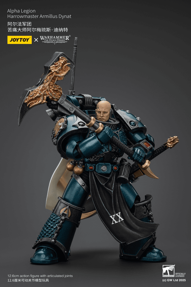 JOYTOY ALPHA LEGION HARROWMASTER ARMILLUS DYNAT