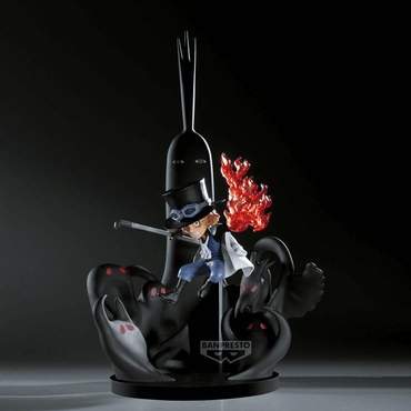 SABO VS FIVE ELDERS & IMU "ONE PIECE", BANPRESTO WORLD COLLECTABLE FIGURE SPECIAL