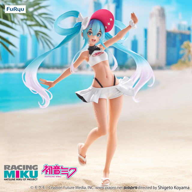 HATSUNE MIKU GT PROJECT TRIO-TRY-IT FIGURE -RACING MIKU 2024 SUMMER HOLIDAY VER.-