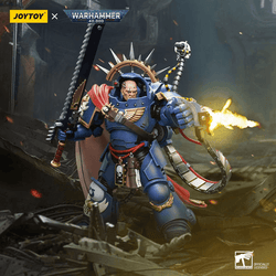 JOYTOY ULTRAMARINES CAPTAIN IN GRAVIS ARMOUR