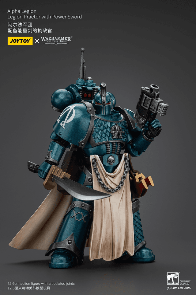 JOYTOY ALPHA LEGION LEGION PRAETOR WITH POWER SWORD