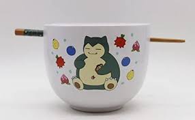 POKEMON SNORLAX RELAXING CERAMIC BOWL